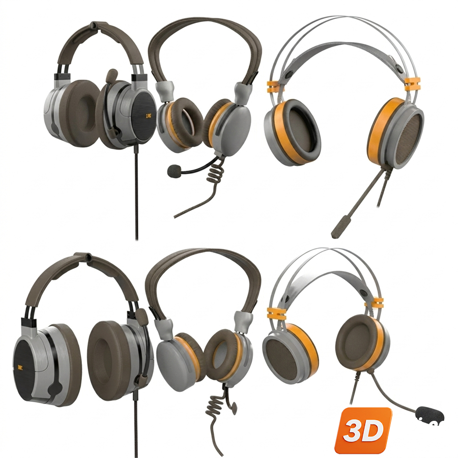 Audio tech 3D Models